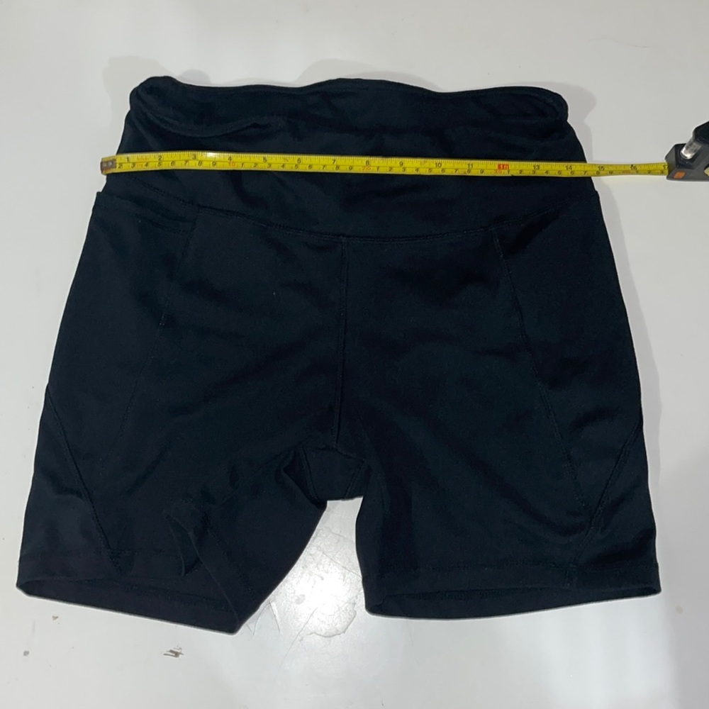 Black spandex shorts